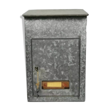Old zinc mailbox