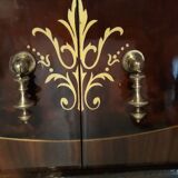 Pair bedside cabinets