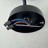 Pair of antique swan neck workshop wall lights