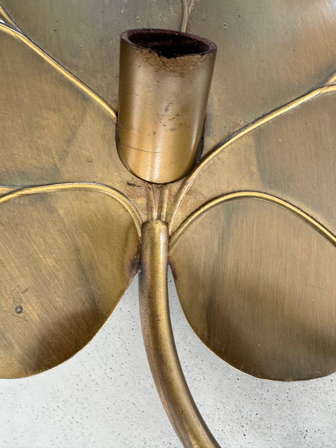 Nénuphar designer wall lamp by Maison Florart Italy from the 1960s