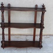 Small wall shelf with 3 levels