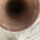 Pair of amphora vase, vintage artisanal and oriental pottery