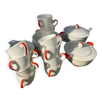 Limoges art deco Vignaud tea service