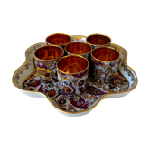 Limoges Royal de Luxe porcelain liquor service