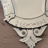 Venetian mirror, Murano glass 1950