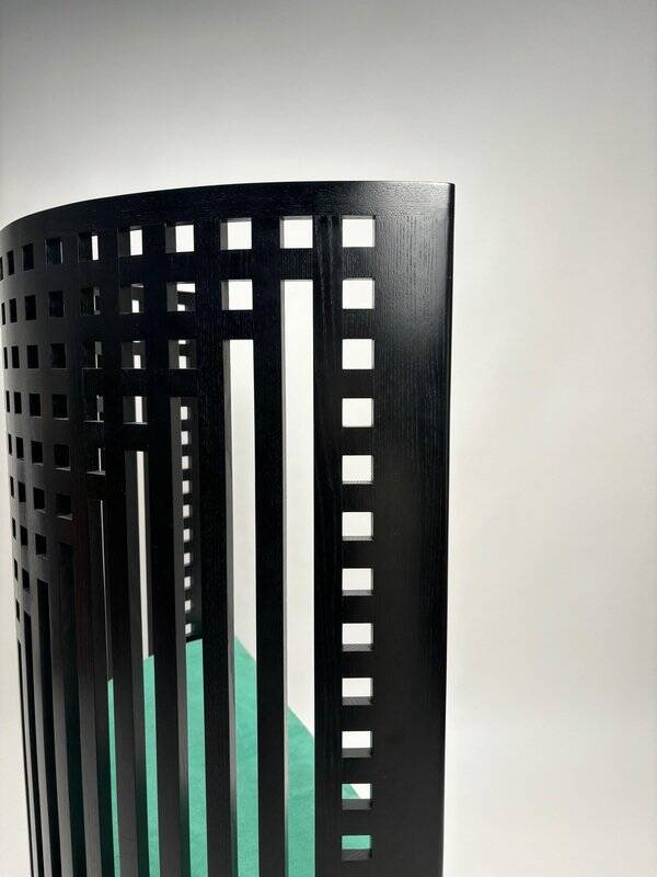 312 Willow Throne Original Armchair attributed to Charles Rennie Mackintosh for Cassina, 1980s