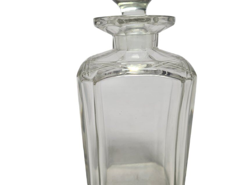Art Deco crystal carafe, Germany, 1900s
