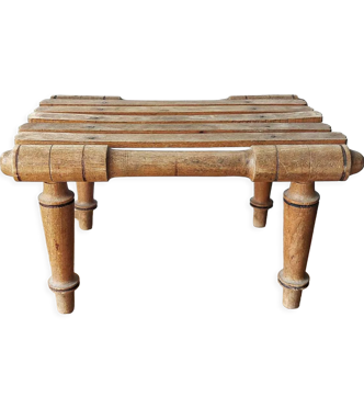 Vintage wood plant support