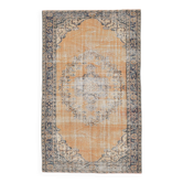 Tapis vintage classique orange 57s 158x260 cm