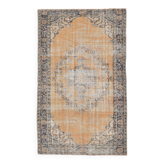 57s Orange Classic Vintage Rug 158x260Cm