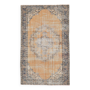 57s Orange Classic Vintage Rug 158x260Cm