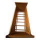 Wooden baby bed