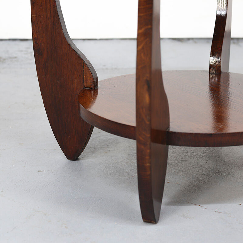 Antique Dutch Art Deco Side Table