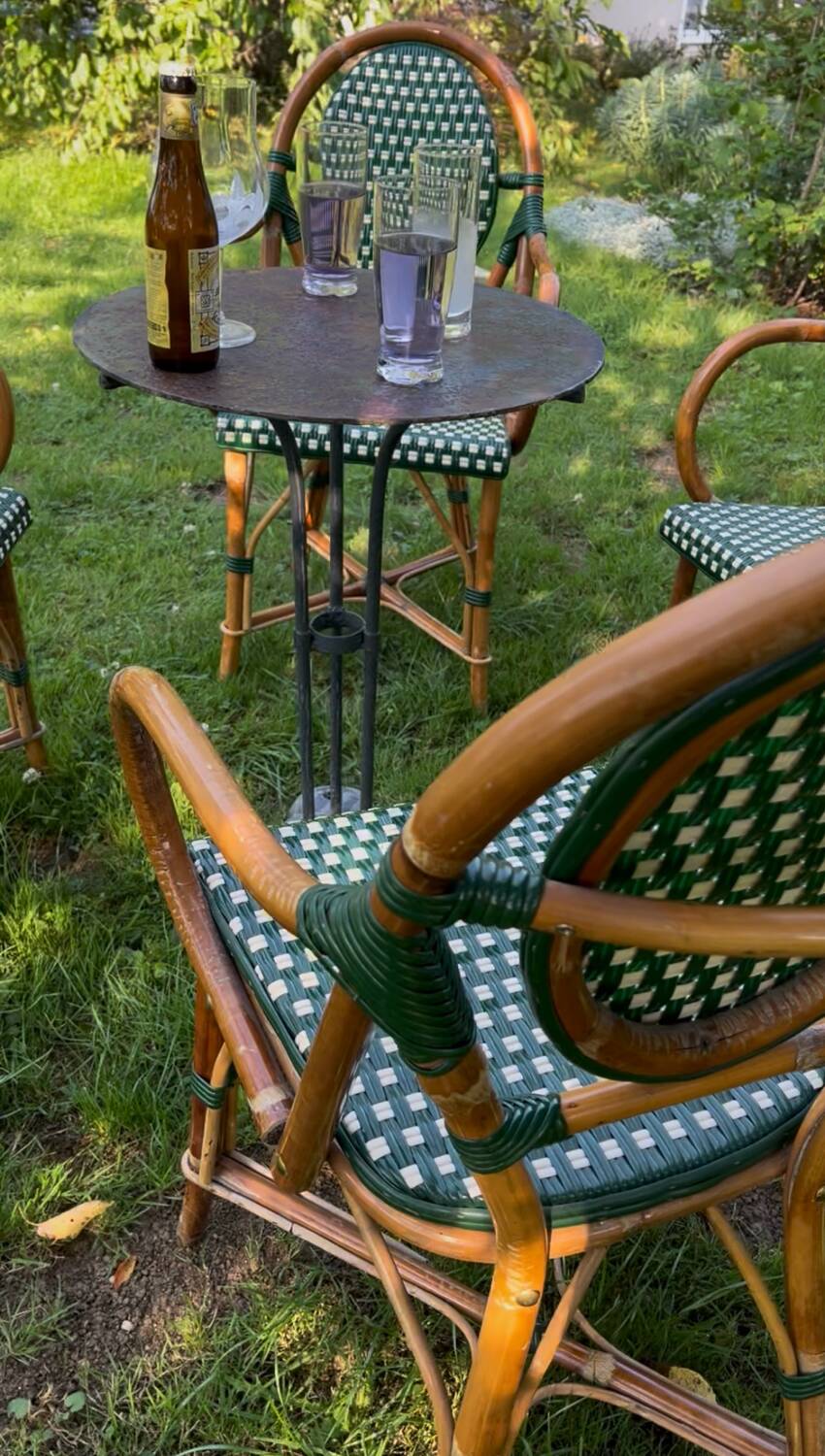 Lot de 4 chaises bistrots