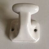 Peg art deco white ceramic