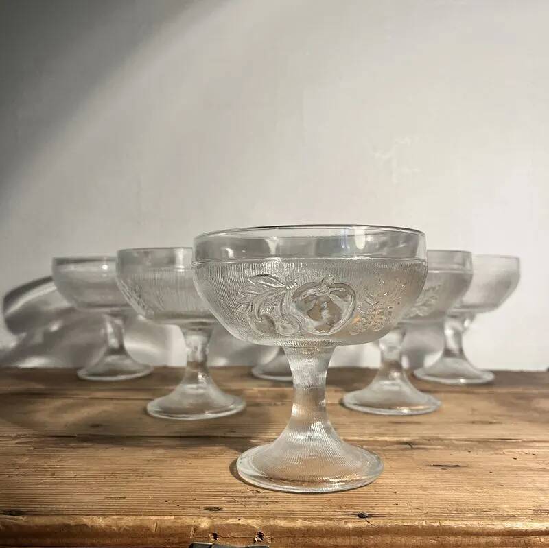 Coupes à dessert vintage