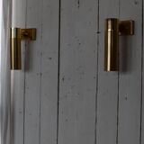 Wall lamps cylilndrique gilded