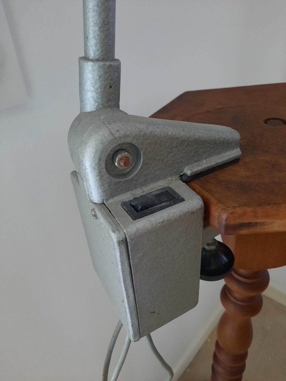 Antique workshop lamp