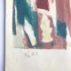 Share jean bazaine, the seasons, 1965. original lithograph signed at