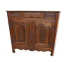 Walnut and cherry buffet, late 19th, early 20th
