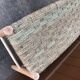 Vintage wood and doum bench