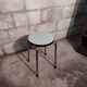 Green formica stool