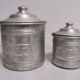 Série d'anciens pot à épices