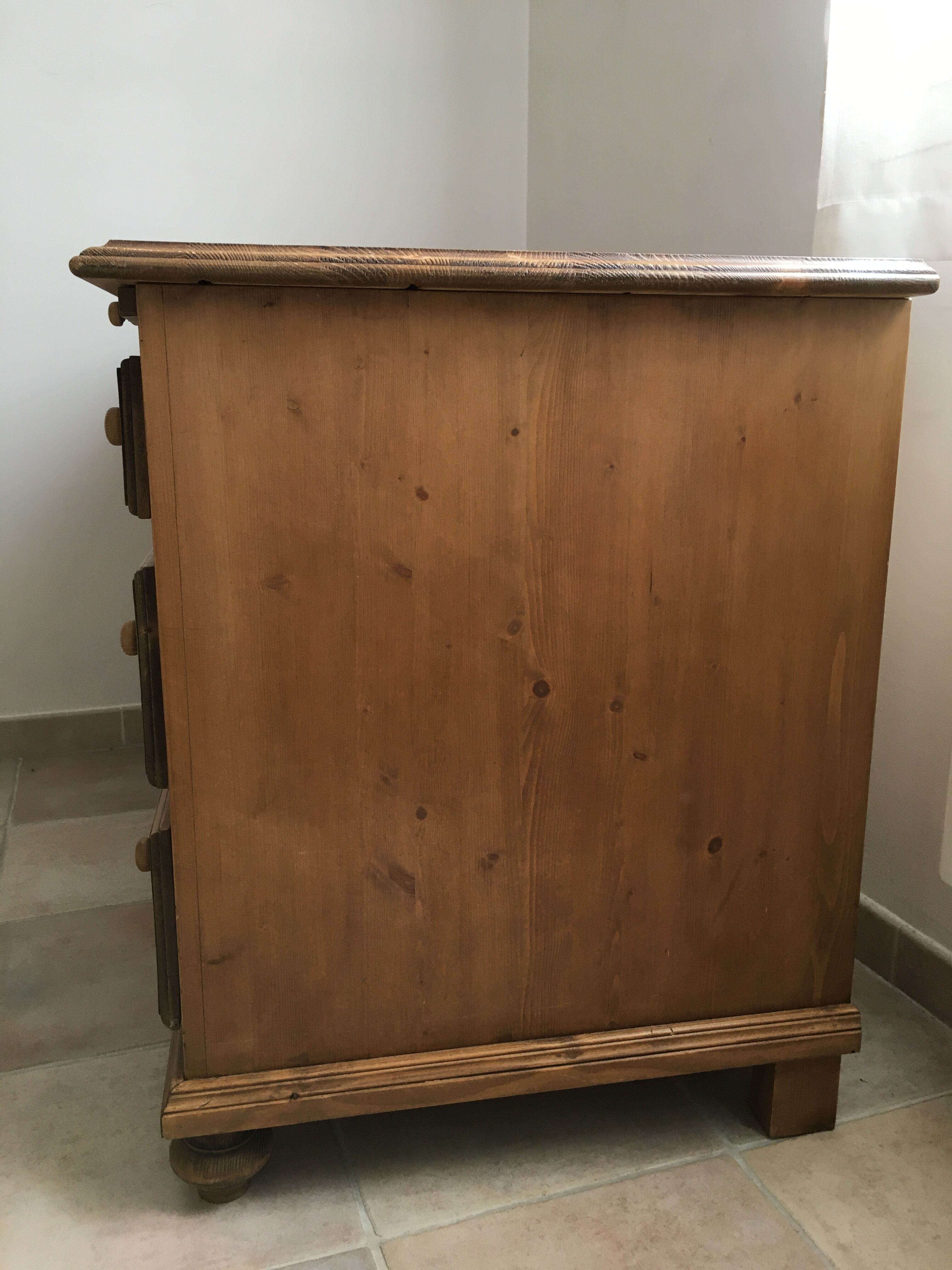 Solid English pine desk