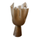 Lampe de table contemporaine en verre de Murano beige laiteux