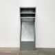 Étagère murale en métal postmoderne allemande de Radius Design, années 1980