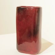 Vase rectangulaire signé et numéroté de Max Idlas