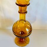 Biot carafe vintage bubbled glass