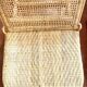 Paire de fauteuils pliables  en rotin