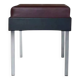 Strafor stool from the 50s, chrome and imitation leather