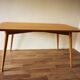 Numbered solid oak table designer