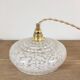 White Clichy glass pendant lamp