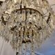 Hot air balloon chandelier with grapevines early twentieth century