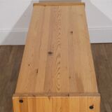 Scandinavian pine bench 1970