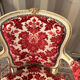 Louis XV style cabriolet armchair