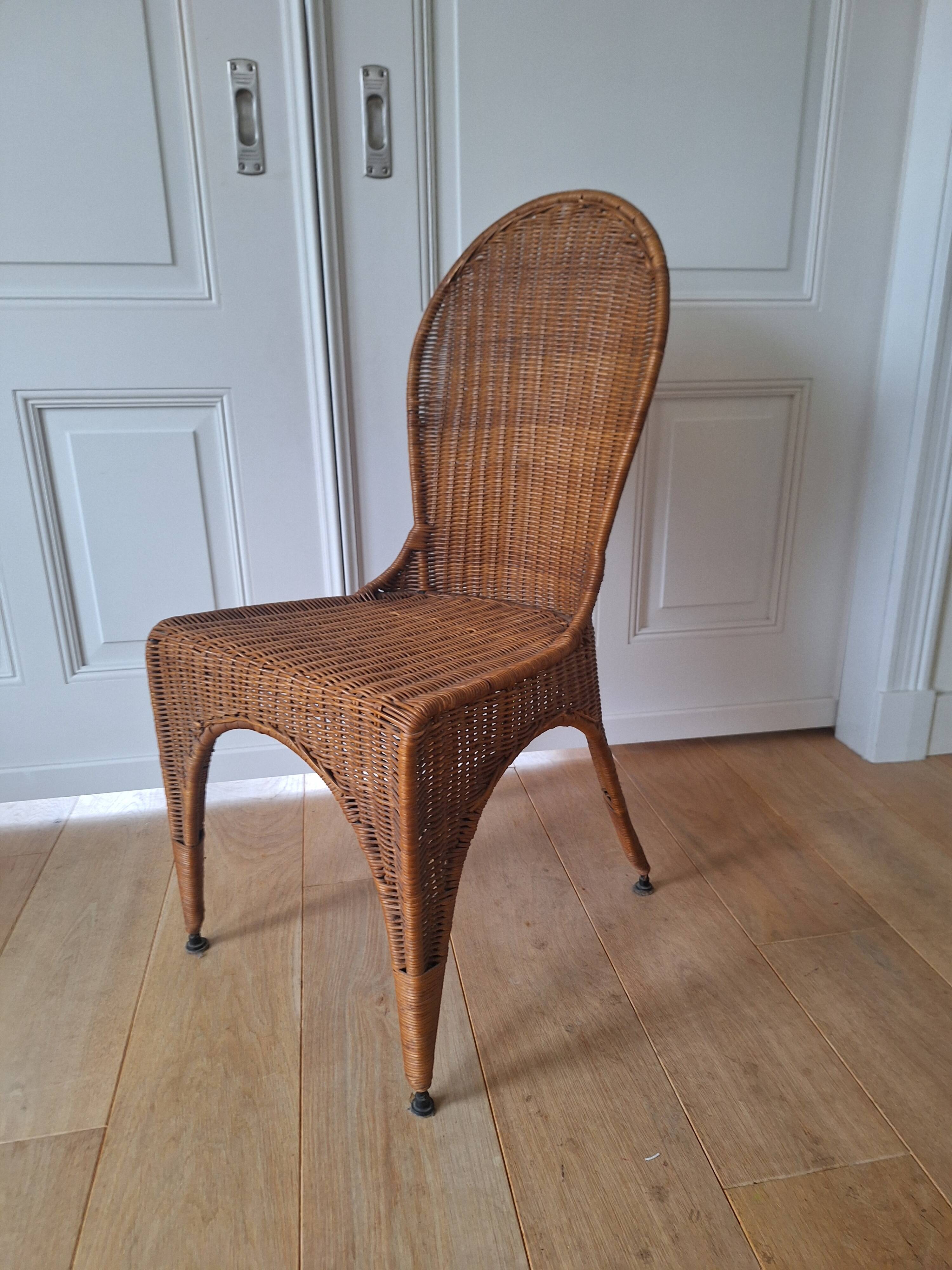 Vintage Rattan Chair