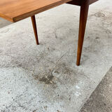 Teak table with extensions