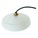 Glass suspension Clichy, White, 1930