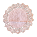 Napperon en dentelle en coton 17 cm