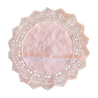 Napperon en dentelle en coton 17 cm