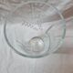 Vase en verre gravé de 1980