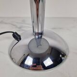 Vintage Chrome & Glass Table Lamp – Space Age Style