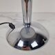 Vintage Chrome & Glass Table Lamp – Space Age Style