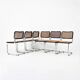 Set of 6 dining chairs, model B32 by Marcel Breuer
