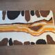 Tapis touffe fait main 79x119cm
