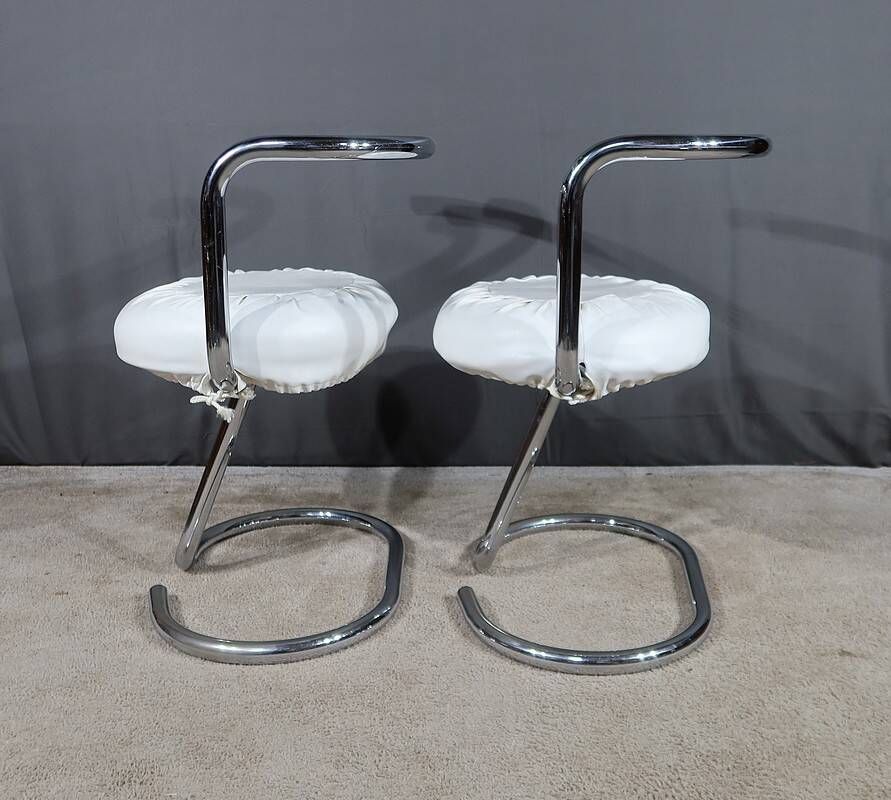 Pair of “Cobra” Chairs by Giotto Stoppino for Kartell – 1970